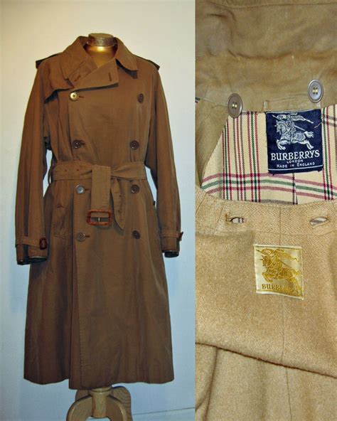 burberry trench vintage guide|old burberry trench coat.